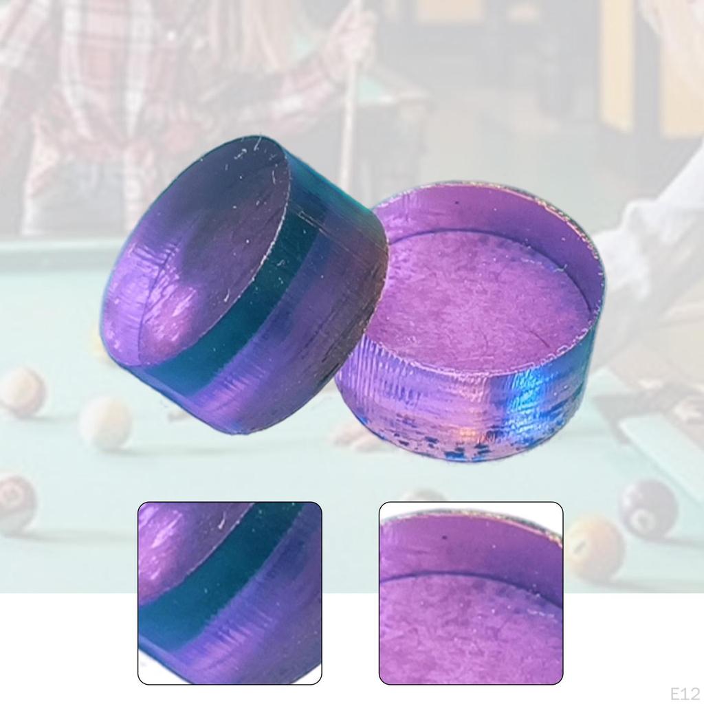 2 Pack 14.6mm Jump Pool Cue Tips Indoor