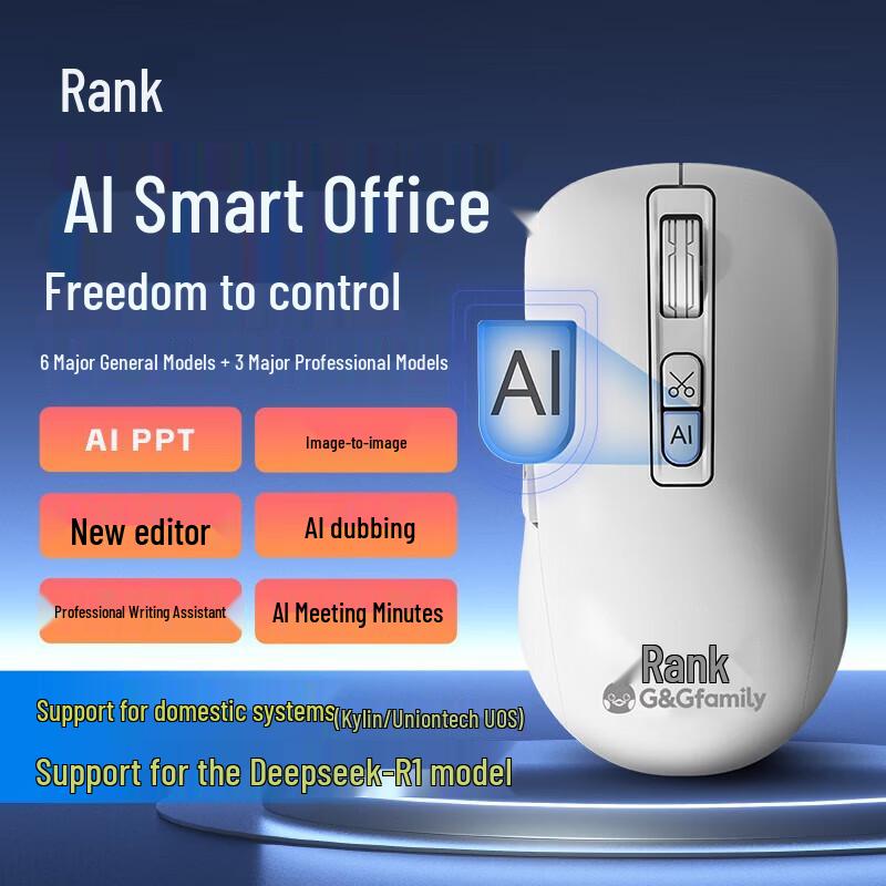 

GEZIGE GS60 AI Smart Wireless Mouse