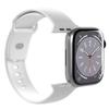 Pasek Silikonowy Puro Icon Do Apple Watch 38 / 40 / 41 Mm - Biały (2 Szt.)