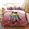 Megan The Stalion Bettwäsche-Set Einzelbett Doppelbett Druck Mit Kissenbezug Bett Weiche Bettdecke Weiche Einzel-Doppel-Queen Super King-Size Abmessungen Abmessungen