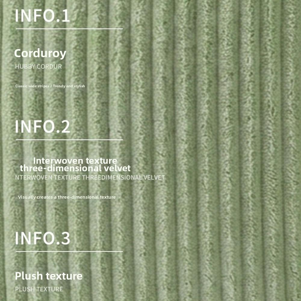 45x45 Size Pillowcase Set Striped Corduroy Throw Pillow Cover Classic Cushion Cover Bed Decor