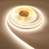 COB LED Strip Light 12V/24V, 320/480 LEDs, 8MM, 90 CRI, Self-Adhesive, Aluminum Channel.