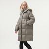 Tanboer Women's Merad Puffer Down Jacket with Detachable Hood