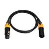 Recording XLR Signal Cable 3 Pin Male To Female, Flexible Line for Desk Side Source, Voice Use, and Stream Work