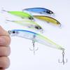 5pcs Minnow Fishing Lures Floating Hard Baits Artificial Baits Wobbler Crankbait Swimbait Fishing Tackle Lure