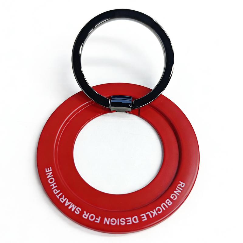 

Mobile Phone Magnetic Holder for Magsafe Metal Finger Ring Folding Strong Magnet Stand Portable Bracket for iPhone 16 15 Samsung