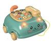 Early Education Emulated Telephone Toys Montessori Simulation Landline Phone  Kids