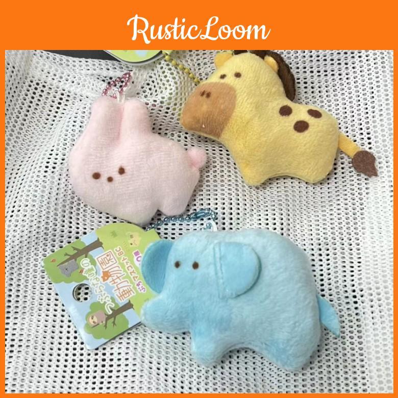 Animal Zoo Plush Charm With Short Fur For Kids Room Decor And Toys Doll