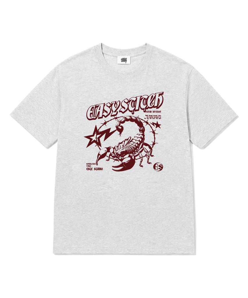 Ijiseutichi Easypion Short Sleeve T-Shirt Light Gray