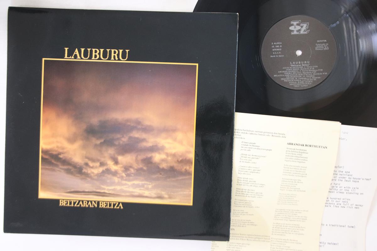 

LP Record LAUBURU - Beltzaran Beltza IZ192D IZ 1983 Spain Folk Used