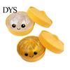 Colorful Pinch Toy Steamed Bun Squeeze Soft TPR Fidget Toys Sensory Handheld Stress Ball Reliever Cute Slow-Rising Decompression Gadget Fun