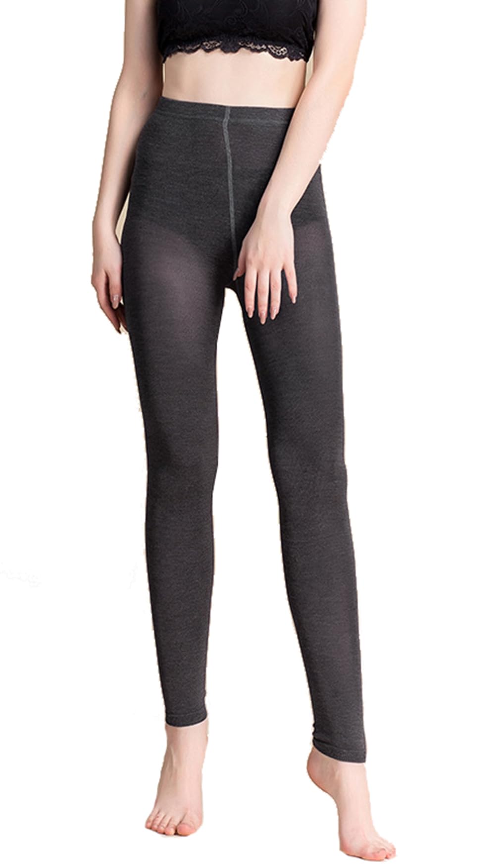 

Леггинсы ETEPA для осени и нежные к чувствительной коже, холодный бежевый, женские, 10/10 длины, зимние, смесь шелка и хлопка, телесный, рельефные, черные, серые, (Свободный размер, серый) серый