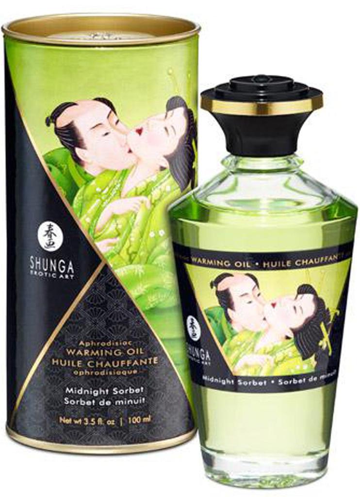 Huile Chauffante Sorbet De Minuit Melon Comestible 100ml Cc812012