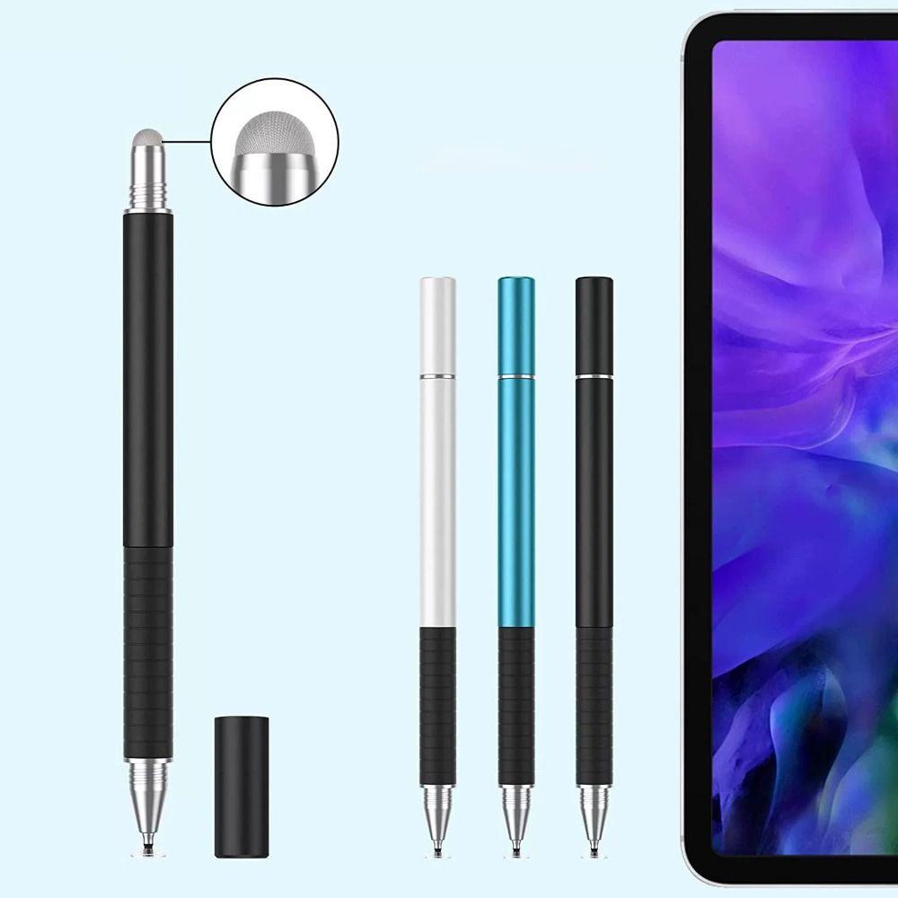 Universal Metal Touch Screen Pen Capacitive Screen 2 in 1 Capacitive Tablet Stylus Drawing Tablet Pens Smart Phone