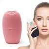 Rose Ice Roller: Cold Compress Beauty Device for Face De-puffing and Swelling Reduction.