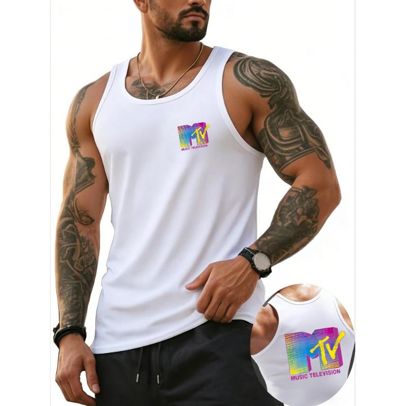 Мужская повседневная майка без рукавов S