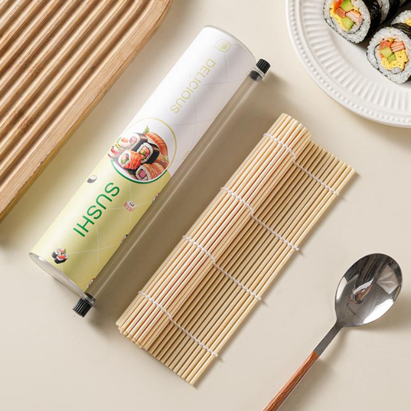 Stampo Sushi per Alimenti a Cono Secchiello di Carta Push-Up Confezione Scatola di Carta Scatola Push Sushi Rotonda Con Cannuccia per Salsa Accessori Bento