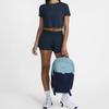 Nike Polyester With Nylon Backpack Regular Unisex Denim Turquoise & Midnight Marine Blue & Vintage Coral Casual DJ9678-464
