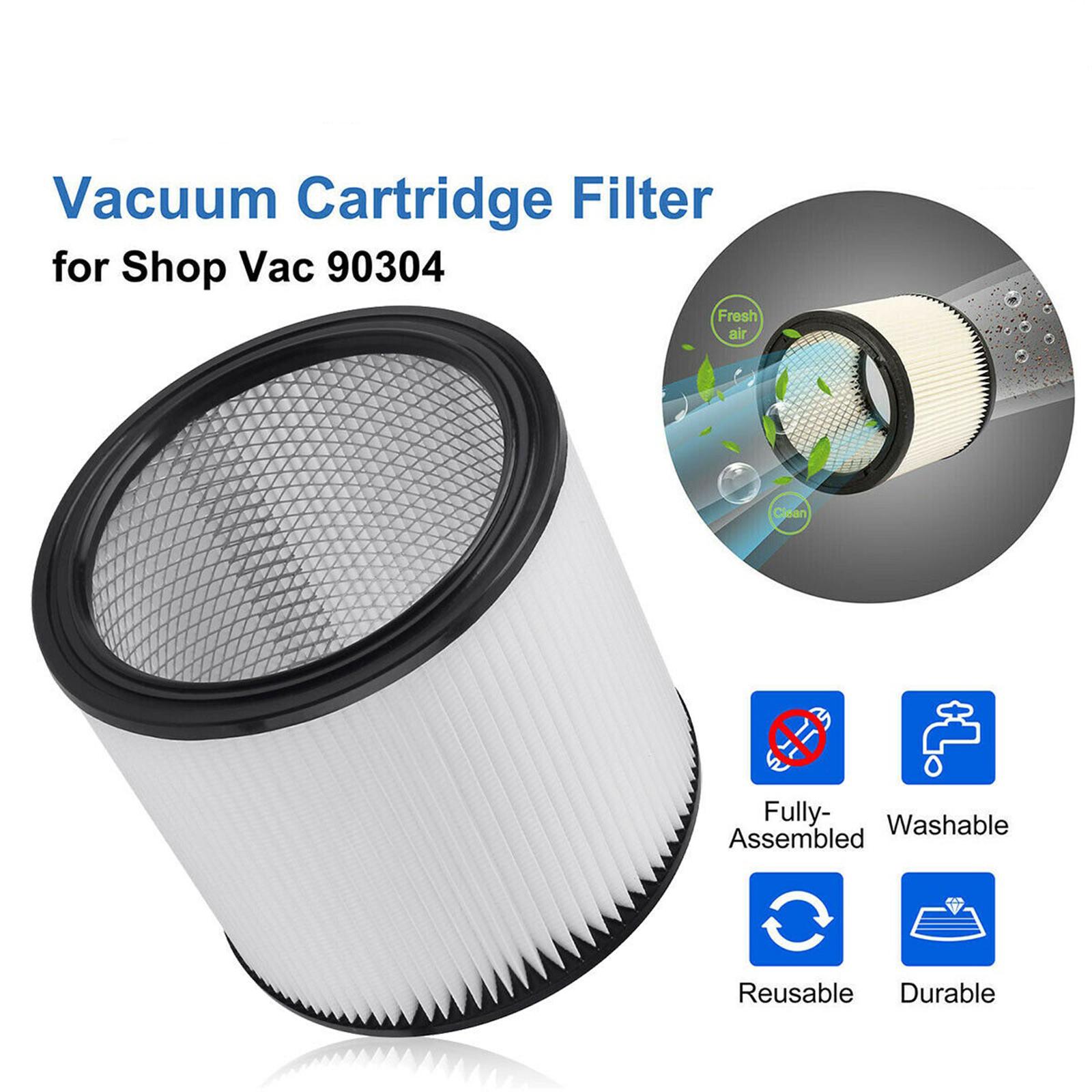 

Premium Filter Cartridge Replacement Filter Compatible For Shop Vac Wet Dry Replace 90304 9030400 903-04-00 9034 Filter (1pc) #1