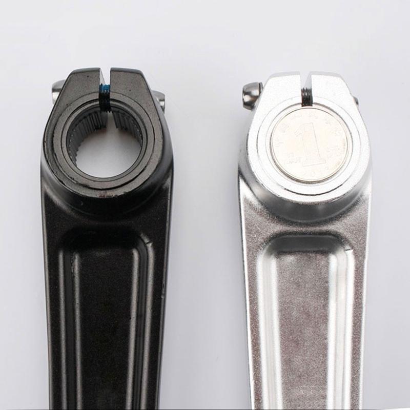 Bicycle Wheel Crank, Folding, Axle with Gear, Aluminum Alloy, Left Crank, 220mm, BMX Replacement Parts Crank Set