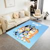 Bluey Bingo Adventures Carpet Design for Dormitory Hallway Decorate room Game Room Anti-slip Rug Office home decor Wedding Party Gift