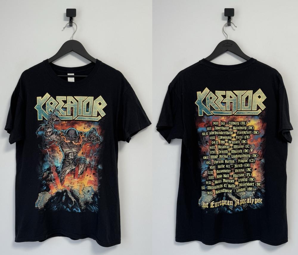 

Kreator Band Apocalypse Concert Tshirt All Size S to 5XL UR633 Unisex T-Shirt S