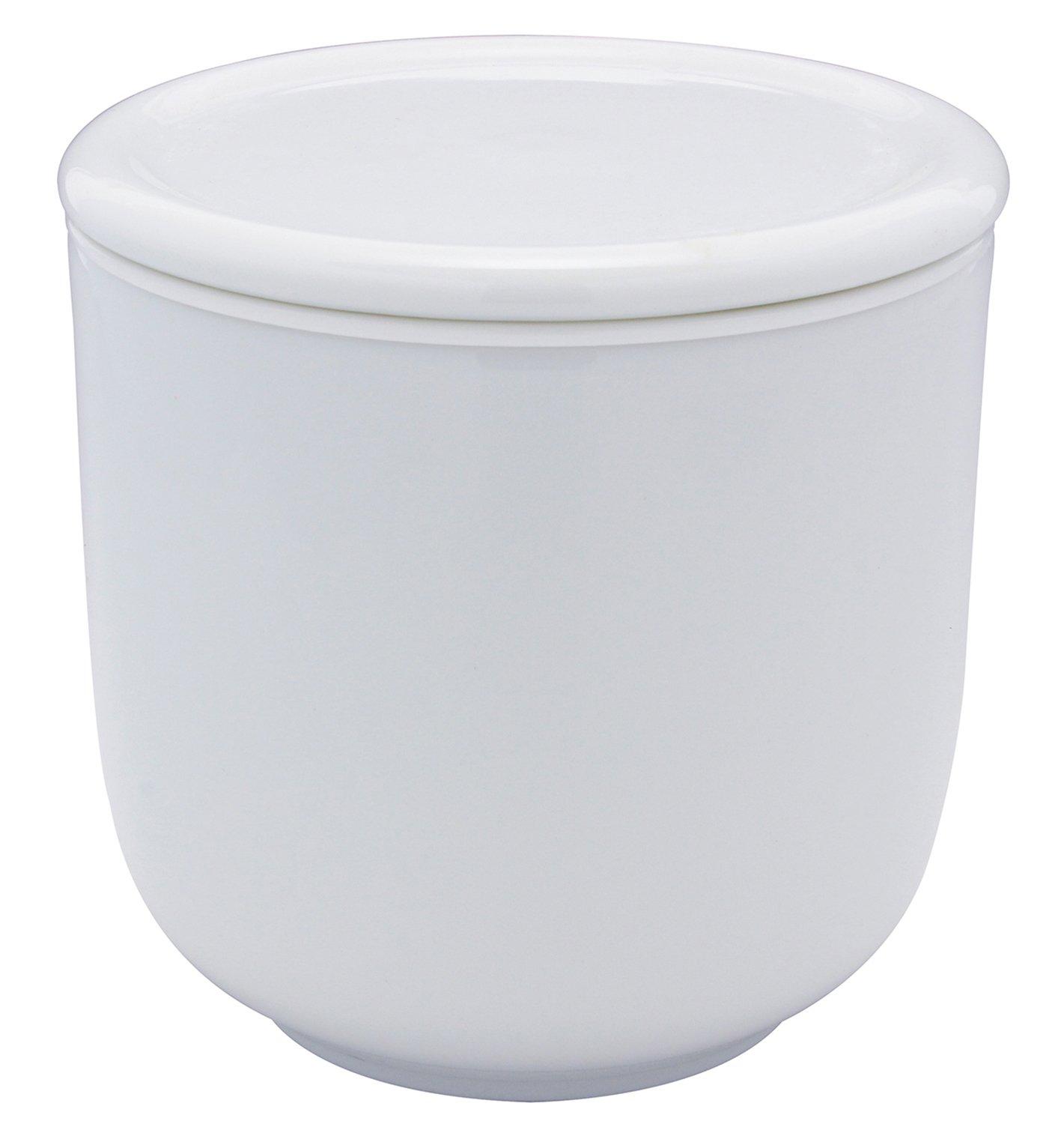 

Arita Ware Leeky Onion Box, White, ID-06-4