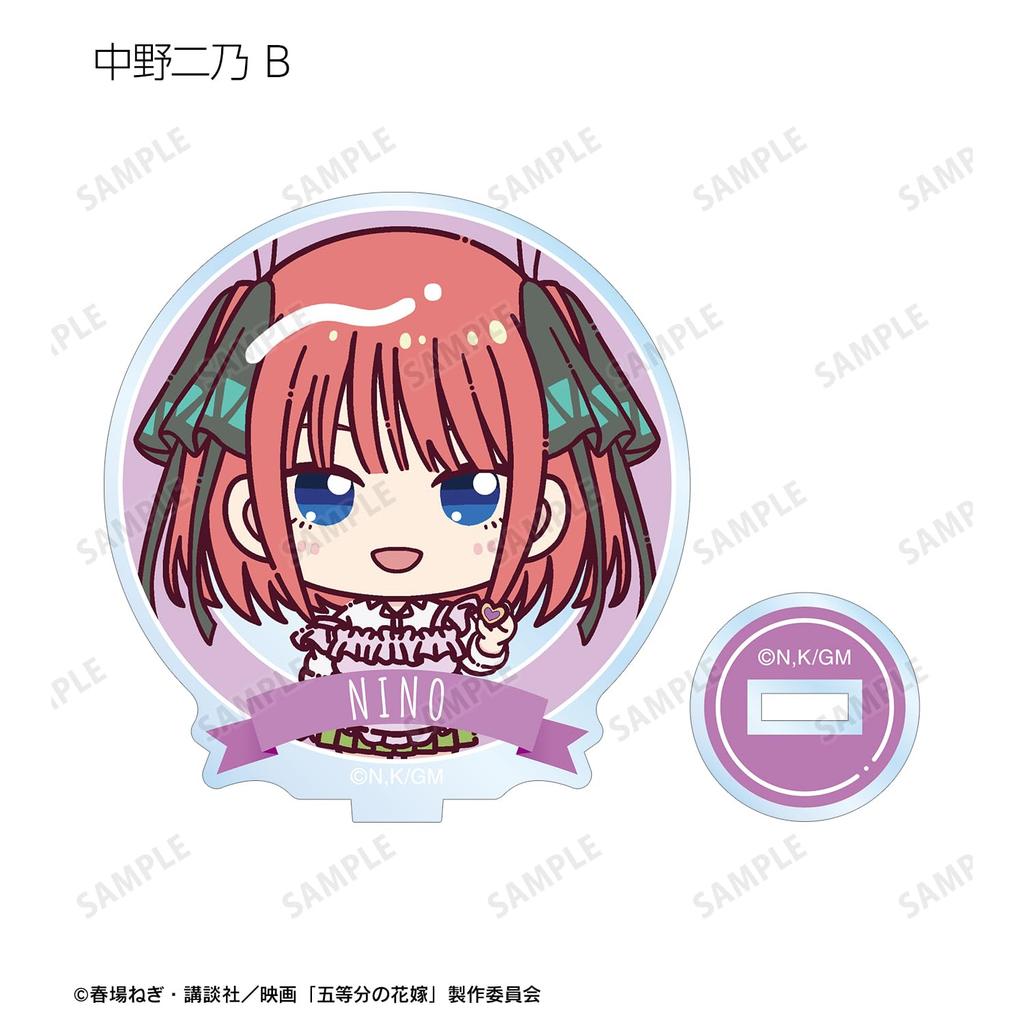 Armabianca Quintessential Movie Trading Acrylic Uniform Apron 72 X 65 X Box of 10 "The Quintuplets" Stands, Ver., Approx. 3mm,