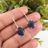 London Blue Topaz 925 Solid Sterling Silver Earrings, Handmade Gemstone Earrings Jewelry, Gifts For Wife Brand New Earrings