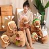 Capybara Transformable Multiple Decorations Plush Toy Doll Pillow Children Gift