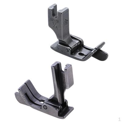 Šicí sklopná přítlačná patka 1/4'' 1/8'' pro průmyslový samostatný stroj