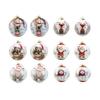 8CM Cm Christmas Ball Ornaments Creative Christmas Tree Decorations Household Outdoor Fun Pvc Inflatable Toy Ball Christmas Gift