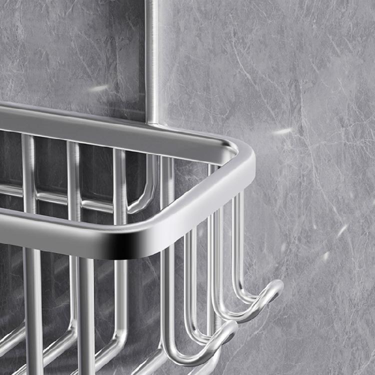 Quick Installion Hanging Shower Shelf Organizers Rustproof Designs with Secure Storage for Bathroom Daily Use Items