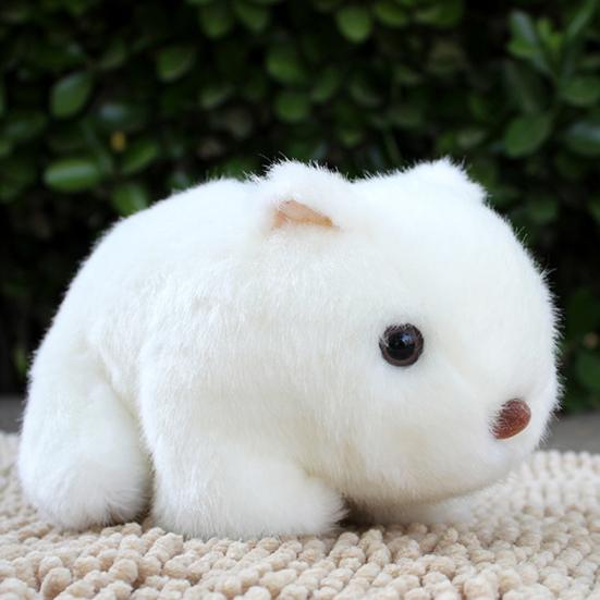 18cm Simulation Plush Hamster Animal Plush Stuffed Doll Toy Home Sofa Decor
