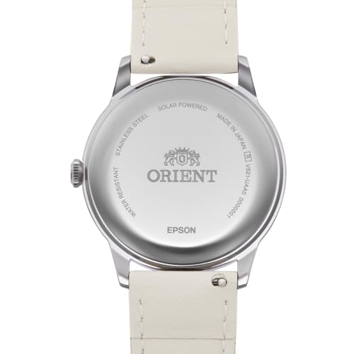 Orient Bambino Solar Powered Wristwatch RN-WK0002E Men's Pale Green