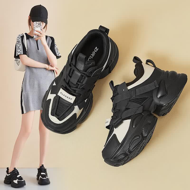 ZHR Women s Chunky Platform Sneakers G670F 38