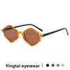 New European Style Geometric Sunglasses With Protection For Fashionable Outings And Parties