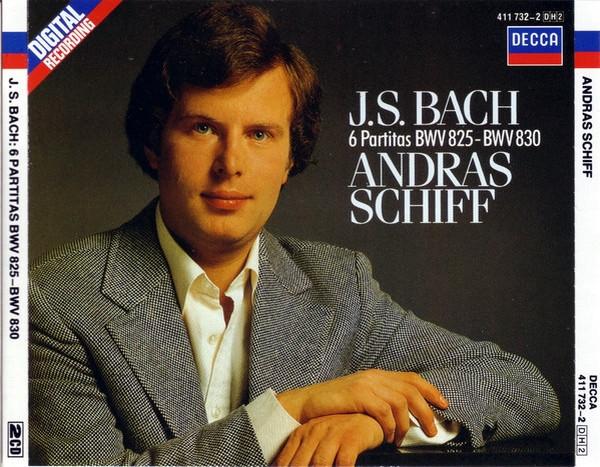 

CD BACH; SCHIFF - Bach;6 Partitas 4117322 Decca Japan Classical Used
