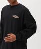AVIREX GRAPHIC L/S T-SHIRT "THE KINGS" black 783-6130005