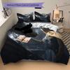 Dragon Bond Bedding 3 Piece Set Hd Print Duvet Cover Pillowcases For Teens Adult Bedroom Decoration Christmas Gift C9211376