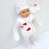 Chery Heart Rabbit 5 Pieces Baby Hospital Outlet Set - Red