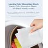 100/10pcs Laundry Black Color Enhancement Sheet - Non-woven Fabric Used for Fading Black Clothes, Supplementing Color and Improving Color Stability