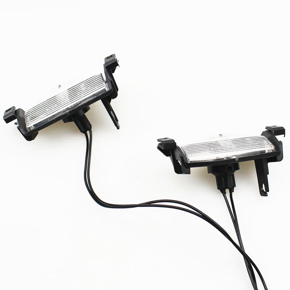 New Rear License Plate Light Assembly w/o Bulb For Mazda2 2011-13 Mazda3 2009-13