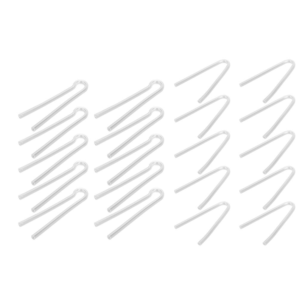 10PCS Sound Aid Tubes Replacement Easy Installation Accessory Silicone Preformed Earmold Tube