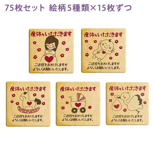 Sweets In the Sky Baby Message Cookies for Maternity Leave Greetings 75 Pieces Back Order