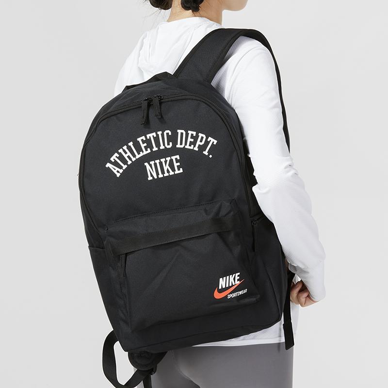 Nike Batoh Heritage Fabric Regular Unisex Černá/Bílá FD4316-010