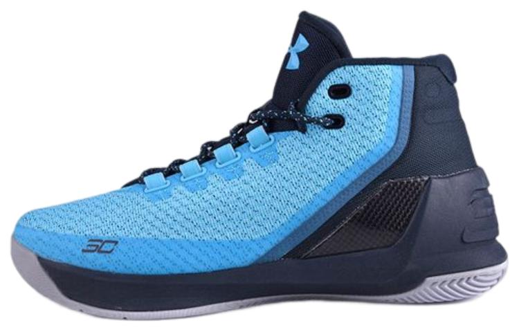 Under Armour Curry 3 Mid  Peacock Blue  1269279-458 44.5