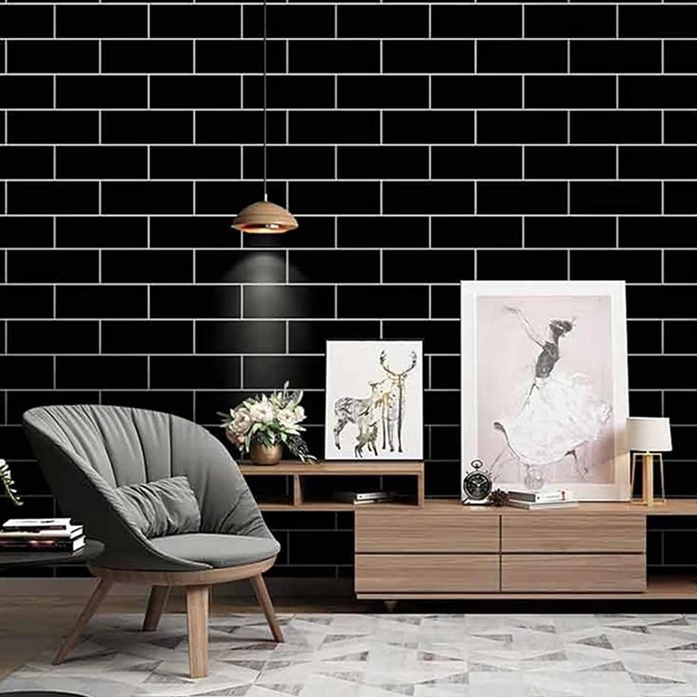 

Декоративные водонепроницаемые, влагостойкие, устойчивые к плесени, 40 см, самоклеящиеся обои для кухни, фон для спальни в современном стиле 40cmX1m