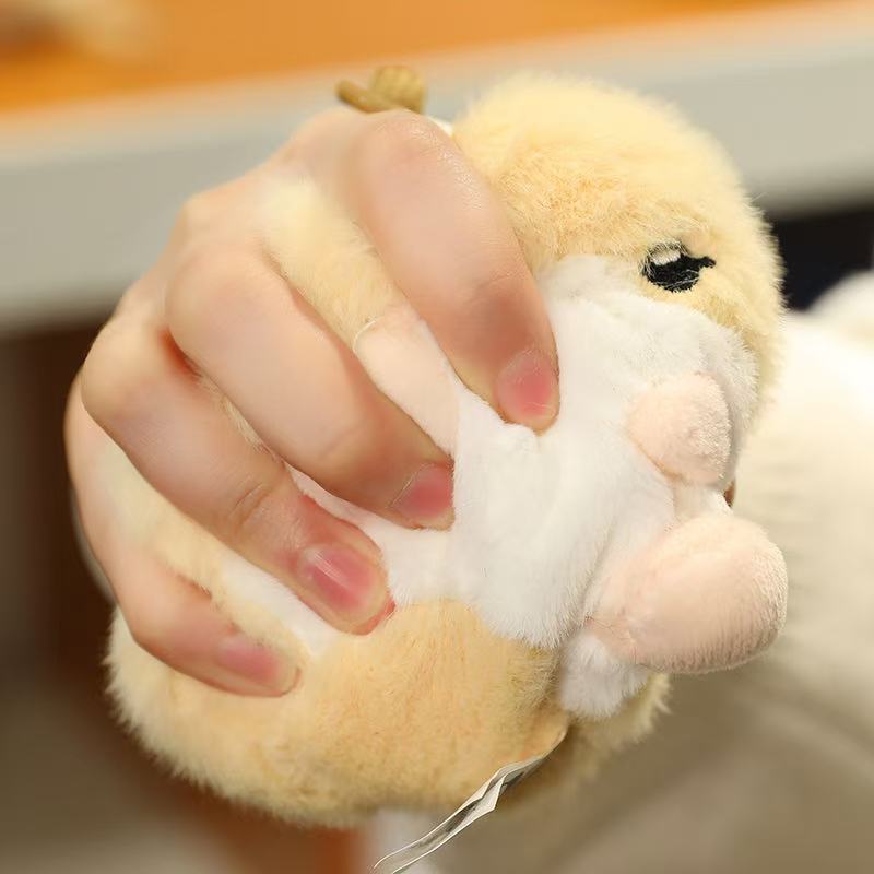 11cm Simulation Animal Decompression Squeeze Ball Stuffed Plush Toy Figurine Cartoon Anime Cute Children's Birthday Gift Doll