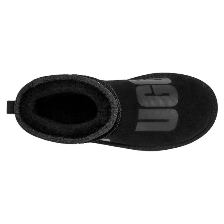 UGG Classic Mini Dot Short Snow Boots Women Boots Black 1130574-BLK